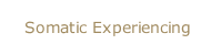 Somatic Experiencing
